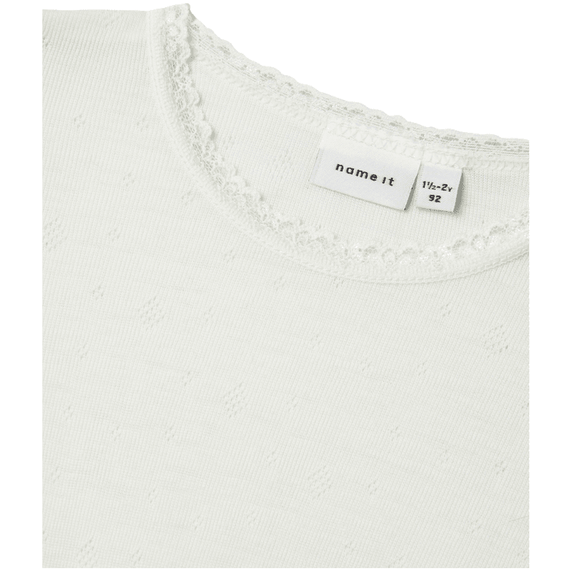 Name It Nmfwang Wool Needle genser småbarn, Snow White