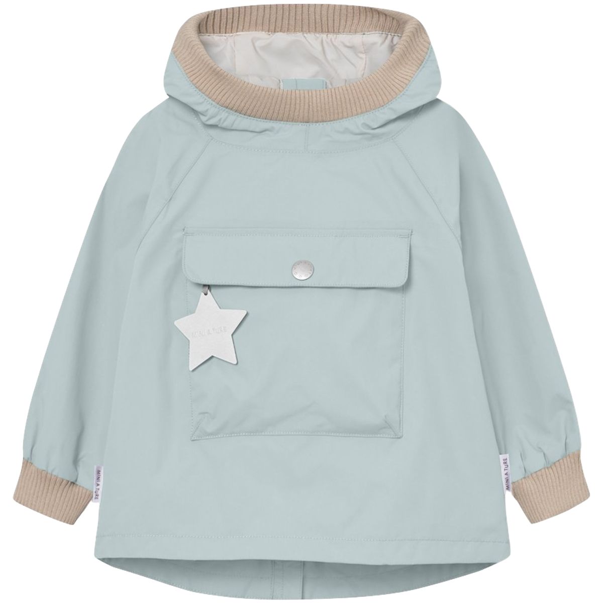 Mini A Ture Matbabyvito vår-og høstjakke, Cloud blue