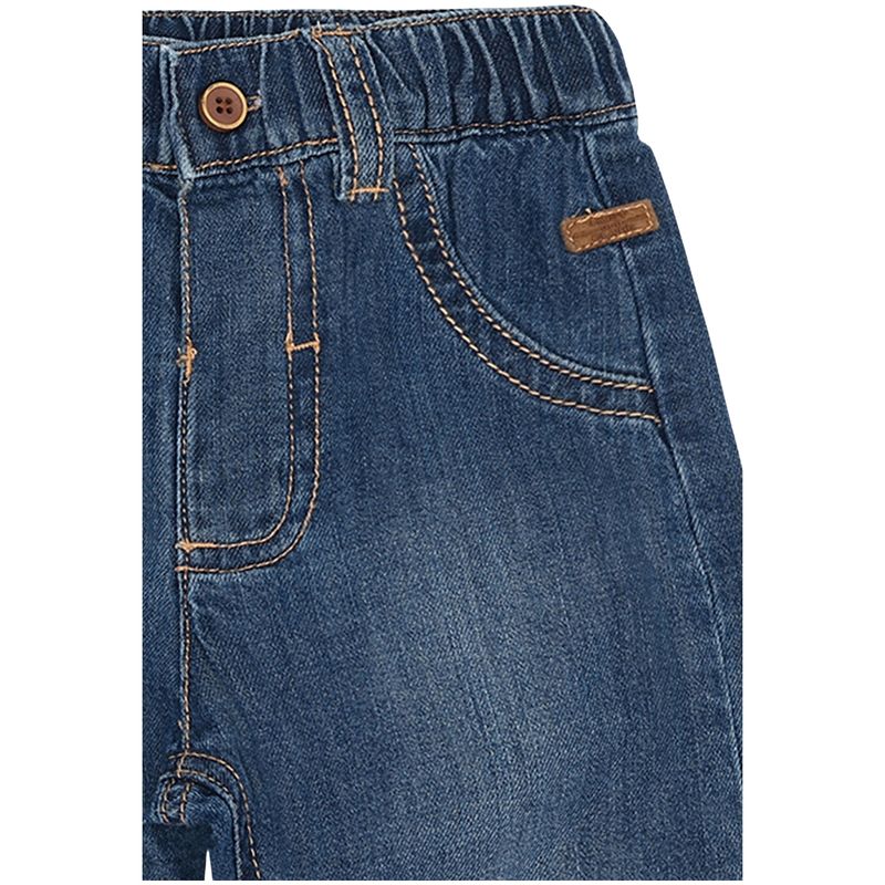 Hust and Claire Hcjoe baggy jeans til baby, Blue Denim
