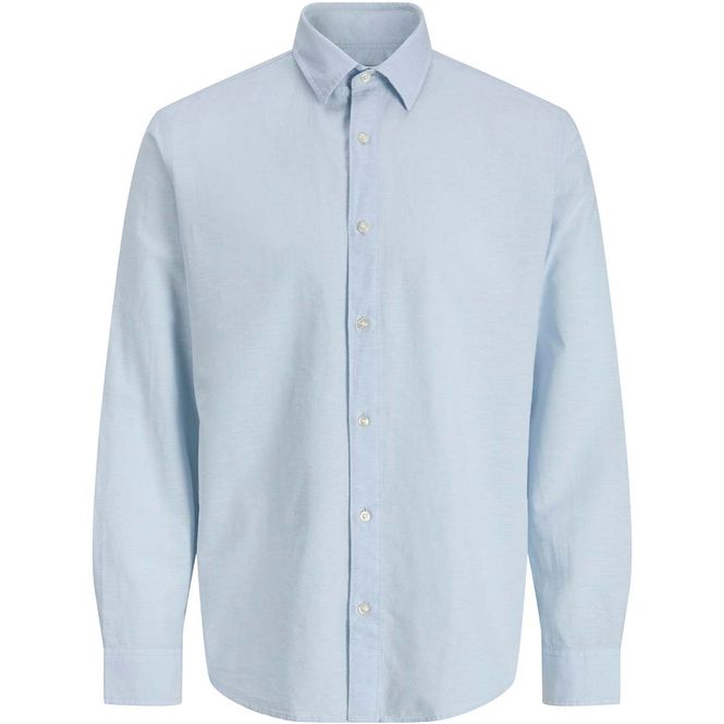 Hovedbilde Jack & Jones Jr Jjebreeze skjorte i lin/bomull, ...