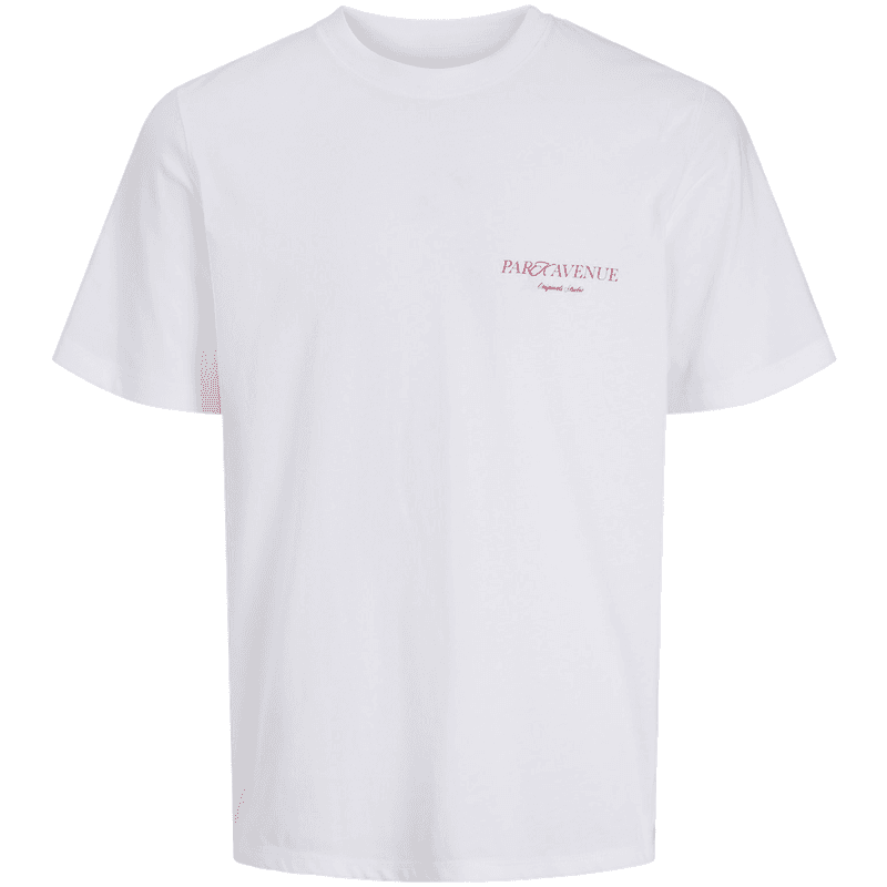 Jack & Jones Junior Jornorrebro t-skjorte, Bright White