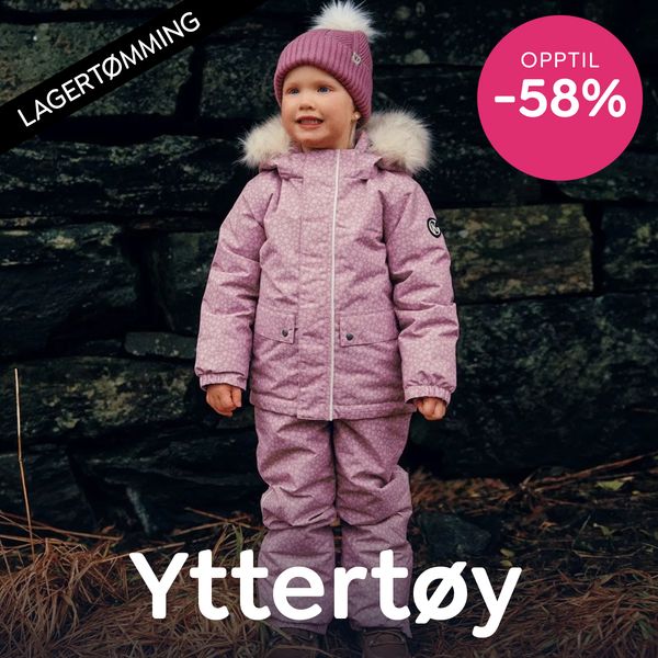 Salg yttertøy til barn og baby
