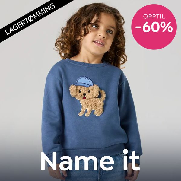 Salg Name it barneklær - opptil 60% rabatt