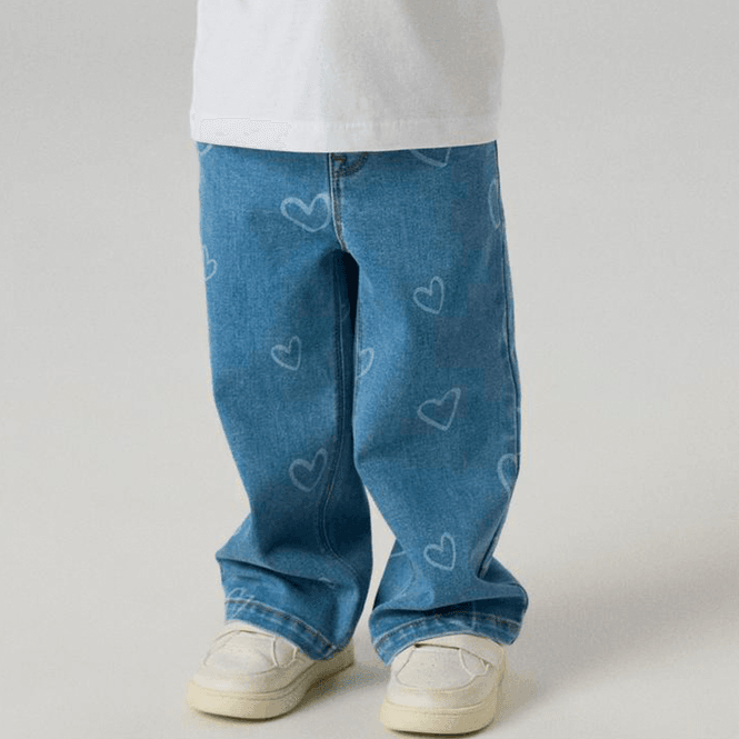 Hovedbilde Name It Nmfrose wide jeans til småbarn, Medium ...