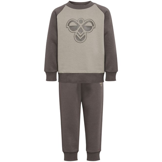 Hovedbilde Hummel Mini Reg Bumble joggedress-sett, Dark Gull ...