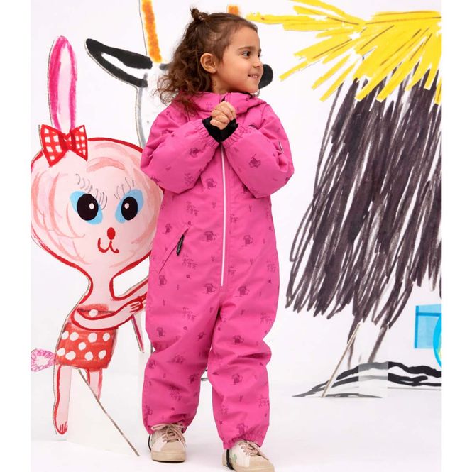 Hovedbilde Gullkorn Bukkene skalldress til barn, Varm Rosa ...