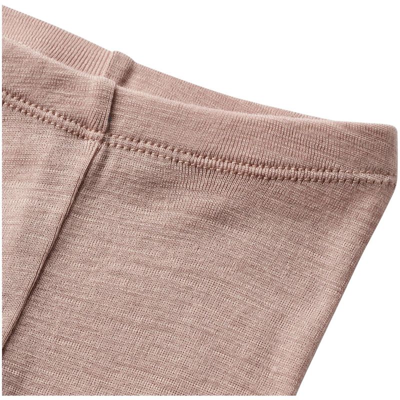 Wheat Agi leggings i ull til baby, Dry Rose