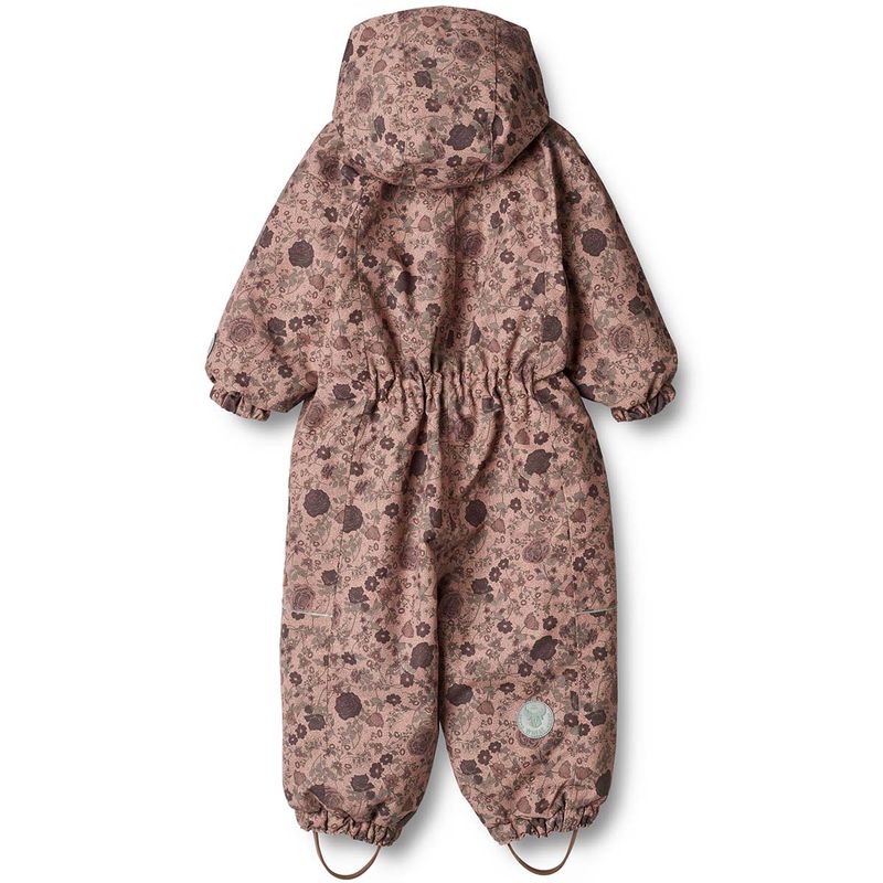 Wheat Adi vinterdress til baby, rose dawn flowers