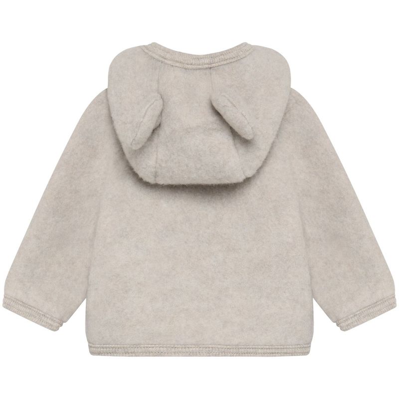 HUTTEliHUT ullfleece jakke, Camel Melange