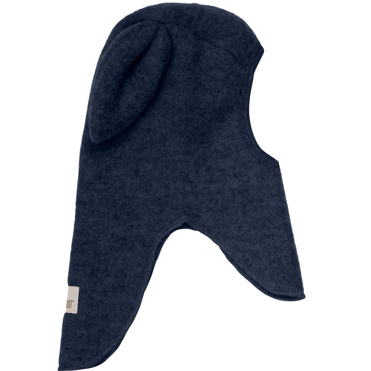 HUTTEliHUT Balaclava Kanin ullfleece, Navy Melange