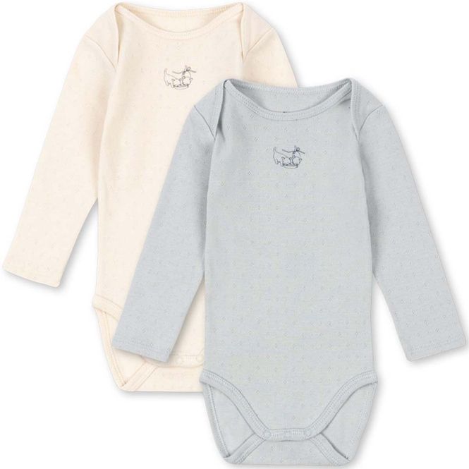 Hovedbilde Konges Sløjd Perla 2-pack body, Buttercream