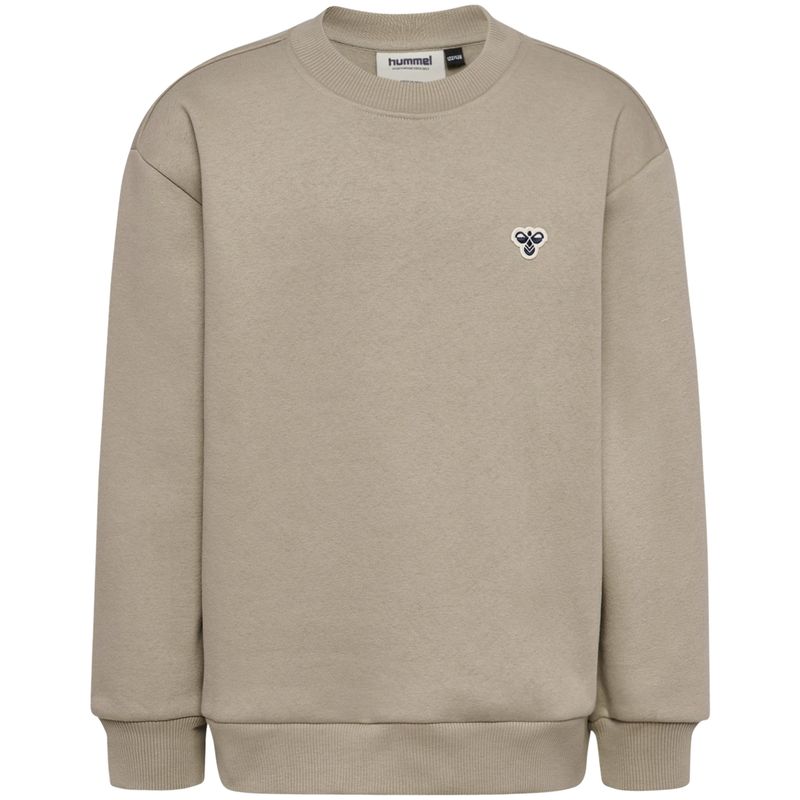 Hummel Bee sweatshirt til barn, Vintage Khaki