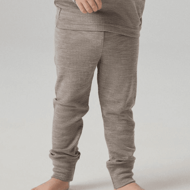 Hovedbilde Name It Nmnwax Rib leggings i ull småbarn, ...