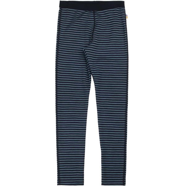 Hovedbilde Joha Mini Stripe leggings i ull til barn, Blue