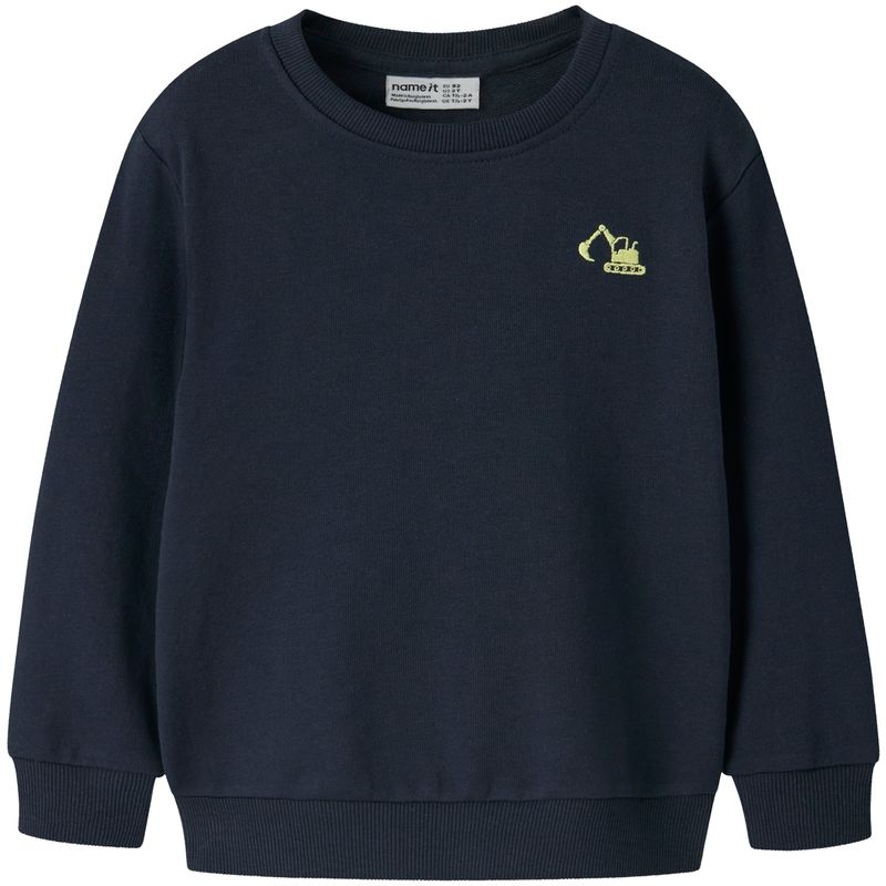 Name It Nmmvallen sweatshirt til småbarn, Navy Blazer